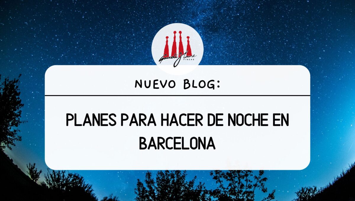Planes para hacer de noche en Barcelona