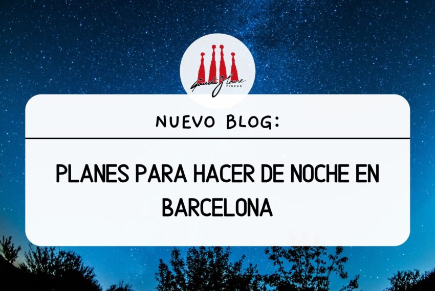 Planes para hacer de noche en Barcelona